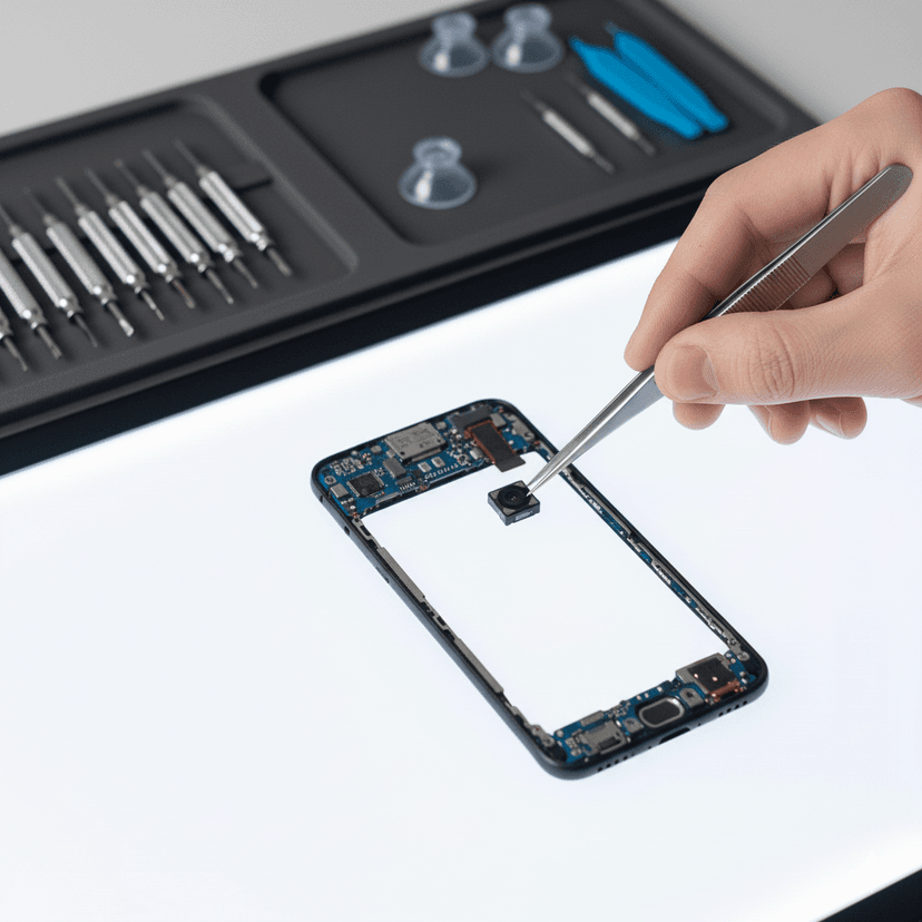 Réparation de caméra